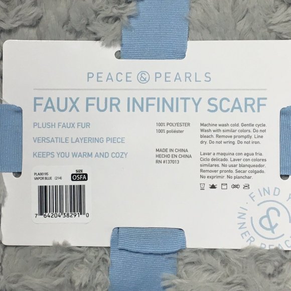NWT Lot of 4 Faux Fur Infinity Scarves, Galentine's Day Gift, Gift for Her - Picture 5 of 9